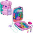 Polly Pocket GKJ64 Pineapple Bag, Portable Box with Accessories and GKJ46 - Cactus Riding Farm Box with 2 Small Dolls and Accessories, Toys from 4 Years [Exclusive to Amazon]