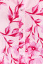 Фото #5 товара Блуза из ткани с цветочным принтом ZARA