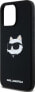 Karl Lagerfeld Karl Lagerfeld KLHMP15LSCHPPLK iPhone 15 Pro 6.1" czarny/black hardcase Silicone Choupette Head MagSafe - фото #6