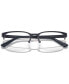 Men's Rectangle Eyeglasses, AX1060 55