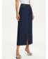 ფოტო #1 პროდუქტის Women's Midi Denim Skirt