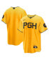 Фото #1 товара Men's Gold Pittsburgh Pirates 2023 City Connect Replica Jersey