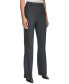 Фото #3 товара Women's Pinstripe Straight-Leg Pants