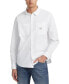 Фото #1 товара Men's Regular-Fit Solid Button-Down Shirt