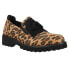 Фото #2 товара VANELi Zoelie Leopard Loafers Womens Brown Flats Casual 309573