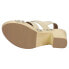 Chinese Laundry Glass Croc Platform Womens Beige Casual Sandals FENNY-128