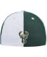 Men's Hunter Green, White Milwaukee Bucks Griswold 59FIFTY Fitted Hat