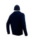 ფოტო #4 პროდუქტის Men's Navy New England Patriots Crewneck Pullover Sweater and Cuffed Knit Hat Box Gift Set