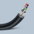 Фото #8 товара Elastyczny giętki kabel przewód USB 2.0 480Mb/s 3m czarny