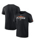 Фото #4 товара Men's Black Philadelphia Flyers Authentic Pro Team Core Collection Prime T-Shirt