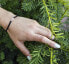 Фото #2 товара Переплетенный черный браслет каббалы Древо жизни AGB535