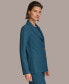 ფოტო #3 პროდუქტის Women's Textured Two-Button Blazer