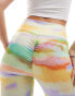 Daisy Street Active Landscape high waist leggings in multi