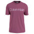 Фото #2 товара CALVIN KLEIN Cotton Front Logo short sleeve T-shirt