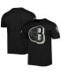 Фото #3 товара Men's Black Brooklyn Nets Mash Up Capsule T-shirt