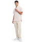 ფოტო #4 პროდუქტის Men's Textured Short Sleeve Button-Down Shirt