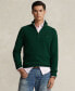 ფოტო #1 პროდუქტის Men's Mesh-Knit Cotton Quarter-Zip Sweater