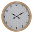 Фото #1 товара Настенное часы Белый Натуральный Деревянный Стеклянный 60 x 60 x 6,5 cm