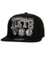 ფოტო #1 პროდუქტის Men's Black Brooklyn Nets Champ Stack Snapback Hat