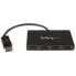 Фото #2 товара Разветвитель MST Hub Startech.com - 4-портовый, 4x DisplayPort, 3840 x 2160 пикселей, черный, из пластика, 30 Гц