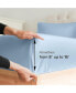 Фото #3 товара Deep Pocket 14 - 16 Inch Microfiber Fitted Sheet - Queen