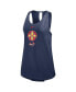 Women's Navy St. Louis Cardinals 2024 City Connect Criss Cross Performance Tank Top