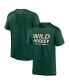 Фото #1 товара Men's Green Minnesota Wild Authentic Pro Tech T-shirt