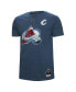 ფოტო #3 პროდუქტის Men's Joe Sakic Navy Colorado Avalanche Name and Number T-shirt