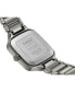 ფოტო #4 პროდუქტის Unisex Swiss Automatic True Square Gray High-Tech Ceramic Bracelet Watch 38mm