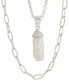 Фото #3 товара Sterling Forever cubic Zirconia Nerissa Layered Necklace