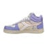 Фото #3 товара Diadora Magic Basket Demi Icona High Top Womens Beige, Purple Sneakers Casual S