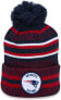 Фото #4 товара New Era ONF19 New England Patriots Sport Knit Hat Blue Red