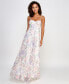 Фото #6 товара Платье корсетное Trixxi с вышивкой в цветочном стиле, созданное для Macy's