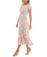 Фото #3 товара Платье-миди Трикси с рисунком цветов