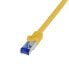 Фото #1 товара LogiLink Patchkabel Ultraflex Cat.6a S/Ftp gelb 2 m - Cable - Network