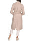 ფოტო #2 პროდუქტის Women's Wool Blend Belted Wrap Coat