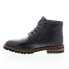 Фото #9 товара Roan by Bed Stu Barr FR80422 Mens Black Leather Lace Up Casual Dress Boots