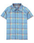 Фото #7 товара Kid Plaid Button-Front Short Sleeve Shirt 4