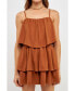 ფოტო #2 პროდუქტის Women's Ruffled Knit Romper