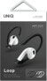 Фото #1 товара Спортивные наушники Uniq Zauszniki Loop Sports для Apple AirPods черно-белые