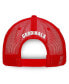 Фото #5 товара Men's White, Red Louisville Cardinals Tone Down Trucker Snapback Hat