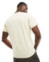 Barbour logo t-shirt in cream