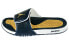 Фото #1 товара Air Jordan Hydro 2 软底舒适一字型平跟运动拖鞋 蓝黄 / Спортивные тапочки Air Jordan 312527-435