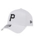 Фото #1 товара Men's White Pittsburgh Pirates TC A-Frame 9FORTY Adjustable Hat