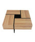 Фото #8 товара Modern Coffee Table with Hidden Storage & Sliding Top