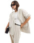 Фото #1 товара Vero Moda Aware oversized tailored blazer co-ord in stone