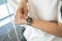 Фото #4 товара Мужские наручные часы с серебряным браслетом Seiko SRPD57K1