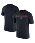 Фото #1 товара Men's Navy Arizona Wildcats Velocity Legend Space-Dye Performance T-shirt