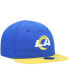 Фото #4 товара Boys and Girls Infant Royal, Gold Los Angeles Rams My 1st 9FIFTY Adjustable Hat