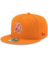 ფოტო #4 პროდუქტის Men's Orange Tampa Bay Buccaneers Omaha Throwback 59FIFTY Fitted Hat
